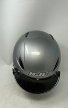Load image into Gallery viewer, HJC Unisex Gray CL-31 Chin Strap Half Face Motorcycle Helmet Size Large
