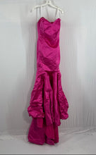 Load image into Gallery viewer, Bridess Womens Pink Sleeveless Back Zip Long Mermaid Dress Size 12
