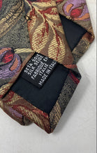 Load image into Gallery viewer, Hugo Boss Mens Multicolor Floral Print Silk Adjustable Four-In-Hand Pointed Tie
