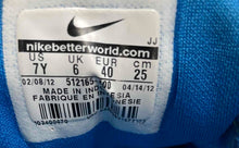 Load image into Gallery viewer, Nike Kids Free Run 3 512165-400 Blue Green Lace-Up Sneaker Shoes Size 7Y
