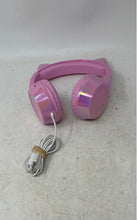 Load image into Gallery viewer, Pink Cat Ear Design Long Wired Over Ear Headphone Not Tested
