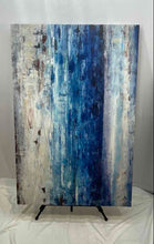 Load image into Gallery viewer, Wall Hanging Home Decor Blue Abstract Engraved Framed Art Painting
