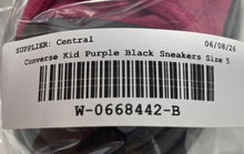 Load image into Gallery viewer, Converse Girls CTAS Lugged Lift Platform High Purple Black Sneakers Shoes Size 5
