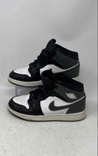 Load image into Gallery viewer, Nike Kids Air Jordan 1 Mid DQ8423-001 Black White Lace-Up Sneaker Shoes Size 6Y
