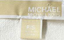 Load image into Gallery viewer, Michael Kors Womens Ivory Long Sleeve Cowl Neck Tunic Sweater Size PS
