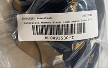 Load image into Gallery viewer, Naturalizer Womens Black Patent Leather Peep Toe High D'Orsay Heels Size 9.5
