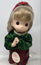 Load image into Gallery viewer, Precious Moments Collection Beth Praying Christmas Porcelain Doll With Stand
