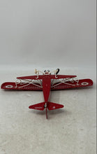 Load image into Gallery viewer, Vintage Ertl Wings Of Texaco Spokane NR-9628 Airplane Red Diecast Coin Bank

