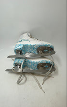 Load image into Gallery viewer, American Athletic Womens White Lace-Up Dancing On Ice Figure Skates Size 6
