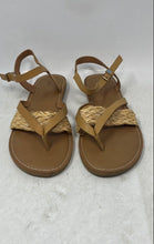 Load image into Gallery viewer, Toms Womens Lexie Honey Tan Brown Buckle Open Toe Strappy Sandals Size 7
