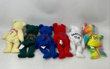 Load image into Gallery viewer, Lot Of 6 Pcs Mixed Variety Salvino's Bamm Beano's 1998 Bear Plush Toys With Tags
