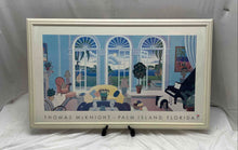 Load image into Gallery viewer, Palm Island Multicolor Decorative Framed Wall Art Print By Thomas McKnight
