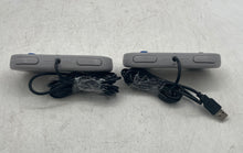 Load image into Gallery viewer, Lot Of 2 Pcs Vilros Gray SNES Classic Weighted USB Gamepad Controller Not Tested
