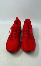 Load image into Gallery viewer, Just So So Mens Red Black Low Top Round Toe Lace-Up Sneakers Shoes Size EUR 43
