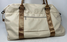Load image into Gallery viewer, Camill BJLFS Floless Unisex Beige Brown Double Handle Zipper Travel Duffle Bag
