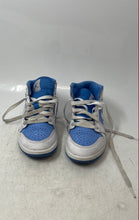 Load image into Gallery viewer, Nike Boys Air Jordan 1 Mid SE FZ3932-114 Blue White Sneakers Shoes Size 13C
