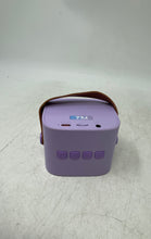 Load image into Gallery viewer, YLL Model K1-L Purple Portable Karaoke Speaker &amp; Microphone 2 Pcs Set Not Tested
