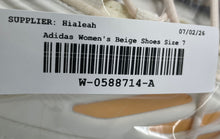 Load image into Gallery viewer, Adidas Womens Ozelia GZ4360 Beige Lace-Up Low Top Round Toe Sneakers Shoes Sz 7
