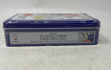 Load image into Gallery viewer, Cardinal Deluxe Playing Cards Poker Chips And Dice Set Texas Hold'Em Sealed
