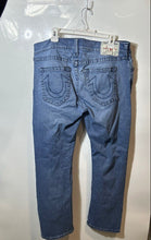 Load image into Gallery viewer, True Religion Mens Blue Ricky Distressed Relaxed Denim Straight Jeans No Size
