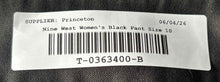 Load image into Gallery viewer, Nine West Womens Black Flat Front Slash Pockets Wide-Leg Dress Pants Size 10
