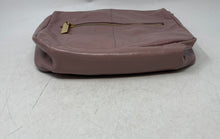 Load image into Gallery viewer, Badgley Mischka Womens Lavender Leather Studded Tassel Zip Top Crossbody Purse
