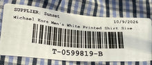 Load image into Gallery viewer, Michael Kors Mens Multicolor Plaid Long Sleeve Dress Shirt Size 16 1/2 32/33
