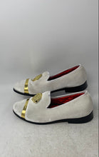 Load image into Gallery viewer, Elanroman Mens C1493W White Velvet Slip-On Loafer Shoes Size EUR 40
