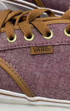 Load image into Gallery viewer, Vans Mens Atwood Burgundy Brown Low Top Lace-Up Sneaker Shoes Size 12
