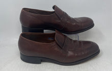 Load image into Gallery viewer, Florsheim Mens Brown Leather Moc Toe Slip-On Loafer Shoes Size 11 D
