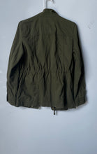 Load image into Gallery viewer, Gap Womens Green Long Sleeve Front Pockets Full-Zip Jacket Size XS
