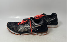 Load image into Gallery viewer, Asics Womens Gel Kayano 22 T597N Black Lace-Up Low Top Running Shoes Size 9
