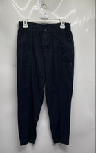 Load image into Gallery viewer, Tommy Hilfiger Womens Black Slash Pocket Straight Leg Ankle Pants Size 6
