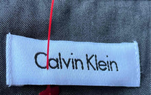 Load image into Gallery viewer, Calvin Klein Mens Dark Gray Long Sleeve Collared Dress Shirt Size 16.5 34/35
