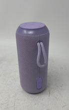 Load image into Gallery viewer, Onn. Rugged Purple Portable Bluetooth Speaker With LED Lighting Not Tested
