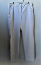 Load image into Gallery viewer, Express Womens White Flat Front Mid Rise Stretch Columnist Ankle Pants Size 00R
