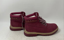 Load image into Gallery viewer, Mishansha Mens Red Leather Waterproof Non-Slip Ankle Winter Boots Size EUR 40
