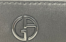 Load image into Gallery viewer, Giorgio Armani Beauty Womens Black Zipper And Wrist Carry Strap Cosmetic Bag
