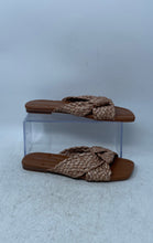 Load image into Gallery viewer, Marc Fisher Womens Lasket Brown Slip-On Woven Slide Sandals Size 8.5 M
