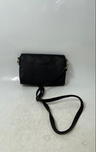 Load image into Gallery viewer, Christian Siriano Womens Black Leather Adjustable Strap Crossbody Purse

