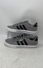 Load image into Gallery viewer, Adidas Mens Daily 3.0 FW3270 Gray Black Ortholite Lace-Up Sneaker Shoes Size 8.5
