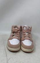 Load image into Gallery viewer, Nike Kids Air Jordan 1 Mid Pink White Leather Lace-Up Sneaker Shoes Size 6.5Y
