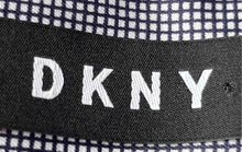 Load image into Gallery viewer, DKNY Mens Gray Printed Long Sleeve Collared Dress Shirt Size 16.5 32/33
