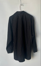 Load image into Gallery viewer, Emanuel Ungaro Mens Black Cotton Long Sleeve Collared Dress Shirt Size XL
