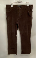 Load image into Gallery viewer, Calvin Klein Womens Brown Corduroy 5 Pocket Design Straight Ankle Pants Sz 16/32
