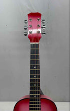 Load image into Gallery viewer, Pink Sunburst 6-String Right-Handed Beginners Acoustic Guitar For Kids
