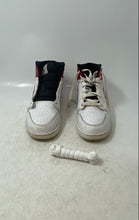 Load image into Gallery viewer, Nike Kids Air Jordan 1 Mid 554725-116 White Red Lace-Up Sneaker Shoes Size 5.5Y
