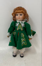 Load image into Gallery viewer, Royalton Collection By Russ Erin Brown Hair Green Dress Porcelain Doll
