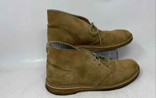 Load image into Gallery viewer, Clarks Originals Mens Beige Suede Lace-Up Ankle Chukka Boots Size 7.5M
