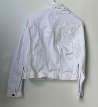 Load image into Gallery viewer, Buffalo David Bitton Womens White Long Sleeve Button Front Jacket Size Large
